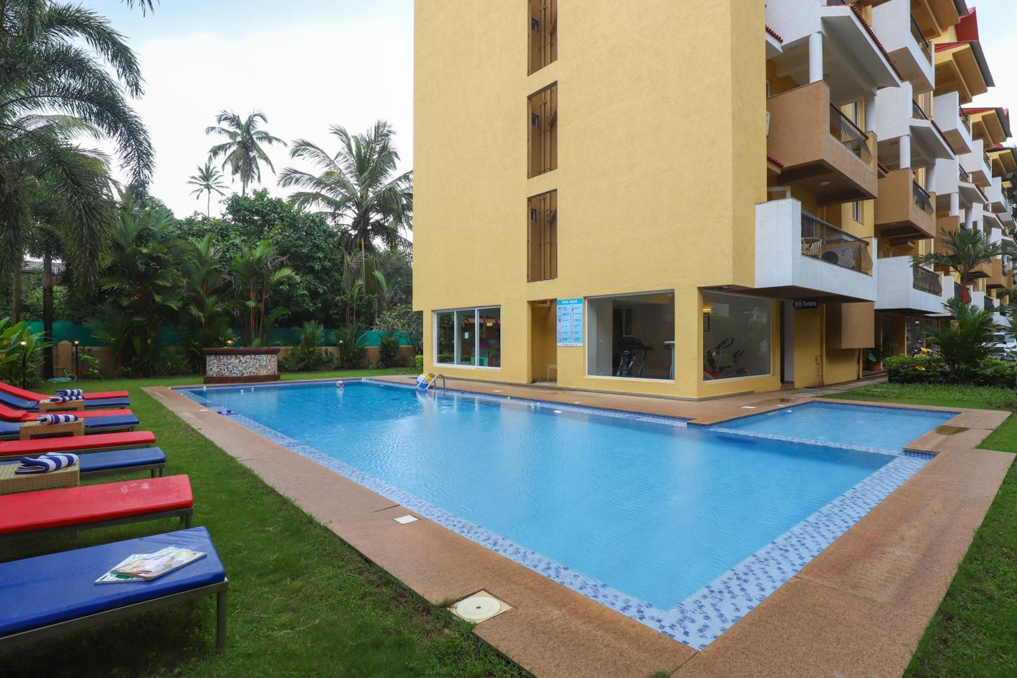 Veera Strand Park Serviced Apartments Near Calangute Eksteriør billede
