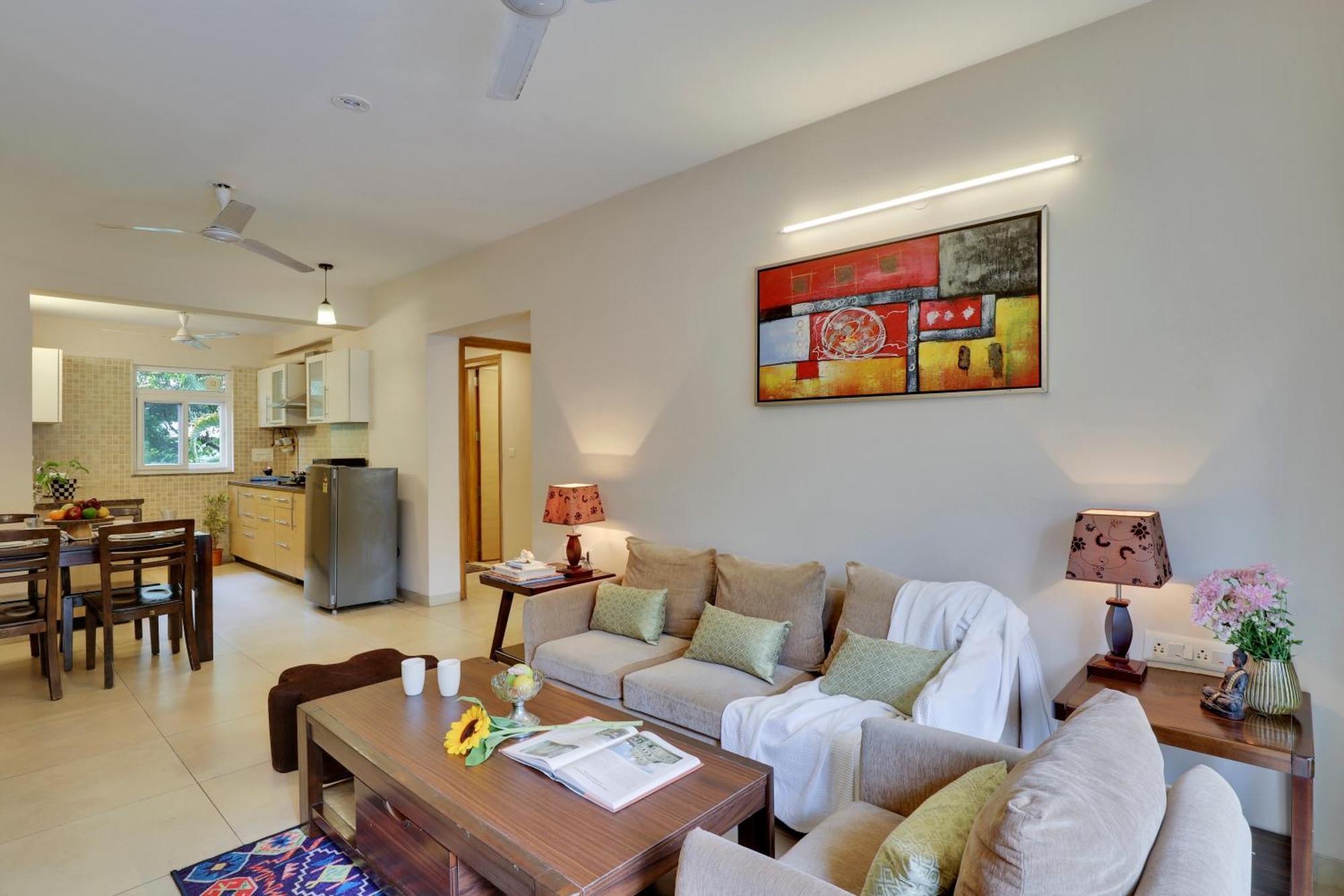 Veera Strand Park Serviced Apartments Near Calangute Eksteriør billede