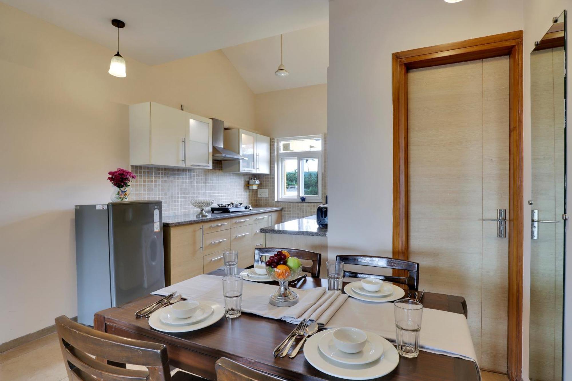 Veera Strand Park Serviced Apartments Near Calangute Eksteriør billede